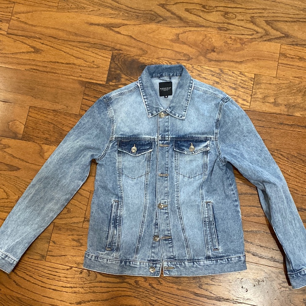 Request Nordstrom mens denim Jacket Medium